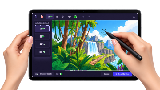 Chatnity Paint Studio Tablet Canvas